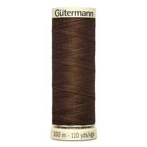 Gutermann Sew-all Thread 100m #280 BROWN, 100% Polyester