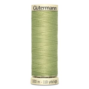Gutermann Sew-all Thread 100m #282 PALE KHAKI GREEN, 100% Polyester