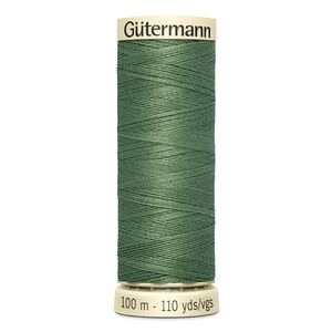 Gutermann Sew-all Thread 100m #296 GREY GREEN, 100% Polyester