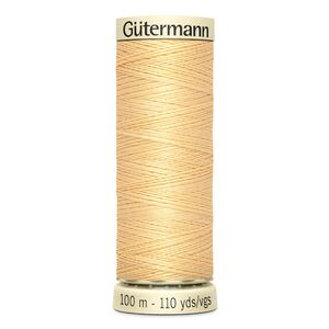 Gutermann Sew-all Thread 100m #3 LIGHT BUTTERCUP, 100% Polyester