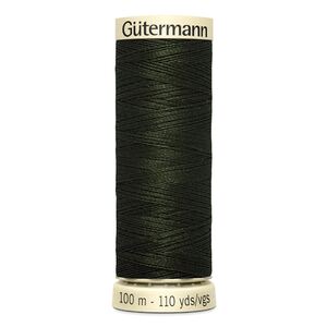 Gutermann Sew-all Thread 100m #304 BLACK GREEN, 100% Polyester