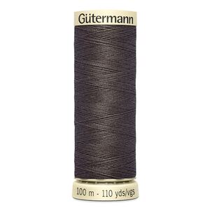 Gutermann Sew-all Thread 100m #308 VERY DARK BROWN, 100% Polyester