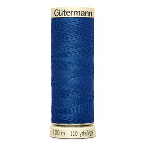 Gutermann Sew-all Thread 100m #312 VERY DARK CORNFLOWER BLUE, 100% Polyester
