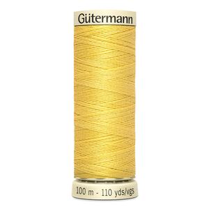 Gutermann Sew-all Thread 100m #327 PALE DAFFODIL YELLOW, 100% Polyester