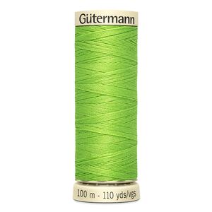 Gutermann Sew-all Thread 100m #336 LIME GREEN, 100% Polyester