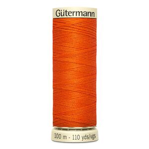 Gutermann Sew-all Thread 100m #351 DEEP ORANGE, 100% Polyester