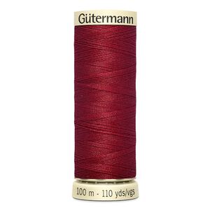 Gutermann Sew-all Thread 100m #367 DARK RED, 100% Polyester