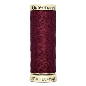 Gutermann Sew-all Thread 100m #368 VERY DARK GARNET, 100% Polyester