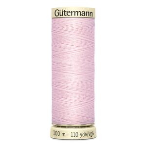 Gutermann Sew-all Thread #372 BABY PINK, 100m Colour, 100% Polyester