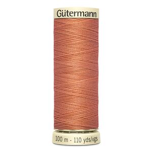 Gutermann Sew-all Thread 100m #377 MID SANDLEWOOD, 100% Polyester