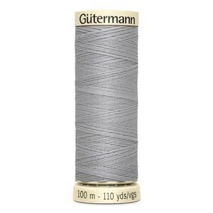 Gutermann Sew-all Thread 100m #38 LIGHT GREY, 100% Polyester