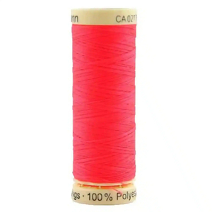 Gutermann Sew-all Thread 100m #3837 NEON PINK, 100% Polyester