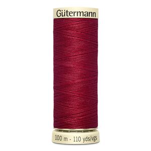 Gutermann Sew-all Thread 100m #384 CARMINE RED, 100% Polyester