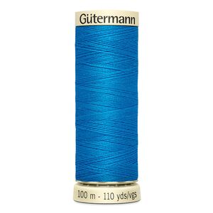 Gutermann Sew-all Thread 100m #386 CARIBBEAN BLUE, 100% Polyester