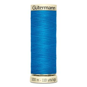 Gutermann Sew-all Thread 100m #386 CARIBBEAN BLUE, 100% Polyester