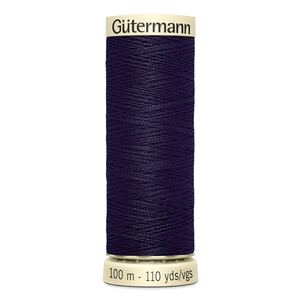Gutermann Sew-all Thread 100m #387 VERY DARK NAVY BLUE, 100% Polyester