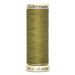 Gutermann Sew-all Thread 100m #397 DARK BROWN MUSTARD, 100% Polyester