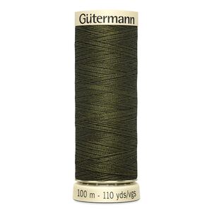Gutermann Sew-all Thread 100m #399 DARK AVOCADO GREEN, 100% Polyester