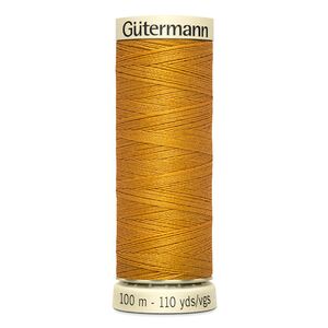 Gutermann Sew-all Thread 100m #412 DARK GOLD, 100% Polyester
