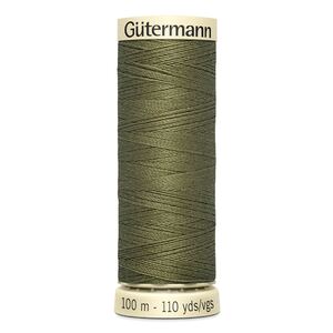 Gutermann Sew-all Thread 100m #432 DARK KHAKI GREEN, 100% Polyester