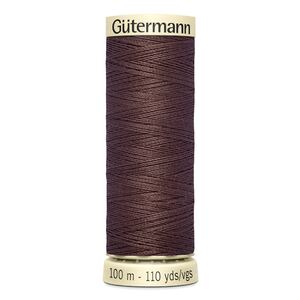 Gutermann Sew-all Thread 100m #446 LIGHT COFFEE BROWN, 100% Polyester