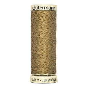Gutermann Sew-all Thread 100m #453 LIGHT HAZELNUT BROWN, 100% Polyester