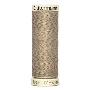 Gutermann Sew-all Thread 100m #464 BEIGE, 100% Polyester