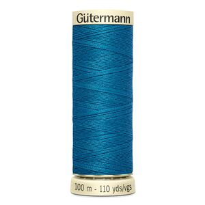 Gutermann Sew-all Thread 100m #482 PEACOCK BLUE, 100% Polyester