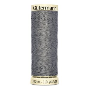 Gutermann Sew-all Thread 100m #496 BEAVER GREY, 100% Polyester