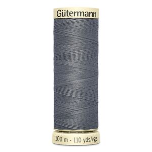 Gutermann Sew-all Thread 100m #497 MAGNET GREY, 100% Polyester