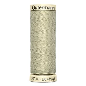 Gutermann Sew-all Thread 100m #503 GRASSLAND BEIGE, 100% Polyester