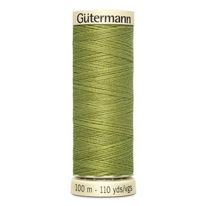 Gutermann Sew-all Thread 100m #582 LIGHT KHAKI GREEN, 100% Polyester