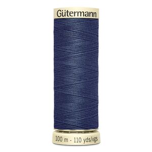Gutermann Sew-all Thread 100m #593 DARK STEEL BLUE, 100% Polyester