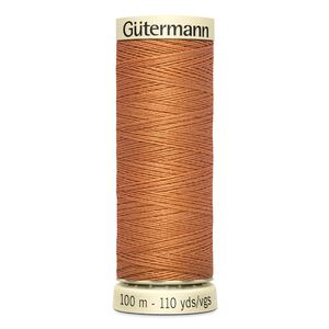 Gutermann Sew-all Thread 100m #612 LIGHT COPPER, 100% Polyester