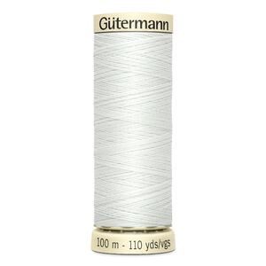 Gutermann Sew-all Thread 100m #643 LIGHT PEARL GREY, 100% Polyester