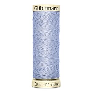 Gutermann Sew-all Thread 100m #655 DUSKY CORNFLOWER BLUE, 100% Polyester