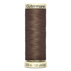 Gutermann Sew-all Thread 100m #672 BEIGE BROWN, 100% Polyester