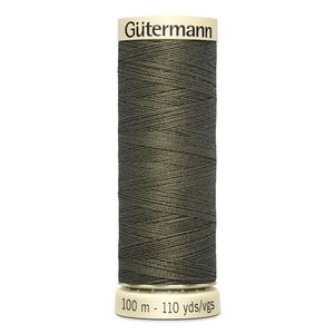 Gutermann Sew-all Thread 100m #676 KHAKI BROWN, 100% Polyester
