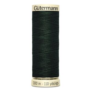 Gutermann Sew-all Thread 100m #707 ULTRA DARK GREEN, 100% Polyester