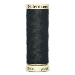 Gutermann Sew-all Thread 100m #755 ALMOST BLACK, 100% Polyester