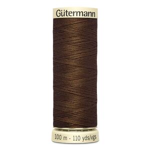 Gutermann Sew-all Thread 100m #767 CHOCOLATE BROWN, 100% Polyester