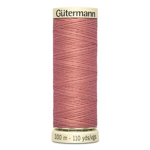 Gutermann Sew-all Thread 100m #79 CORAL PINK, 100% Polyester