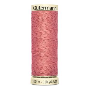 Gutermann Sew-all Thread 100m #80 DUSKY SALMON, 100% Polyester
