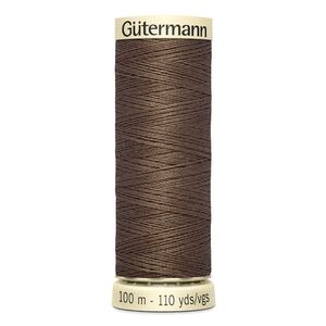 Gutermann Sew-all Thread 100m #815 BROWN, 100% Polyester