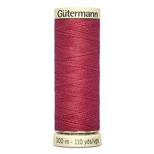 Gutermann Sew-all Thread 100m #82 MEDIUM DARK RED, 100% Polyester