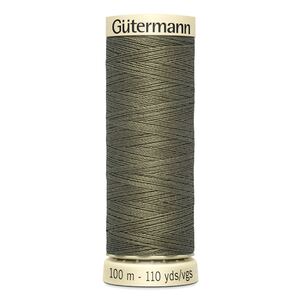 Gutermann Sew-all Thread 100m #825 DARK KHAKI GREEN, 100% Polyester