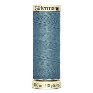 Gutermann Sew-all Thread 100m #827 STEEL BLUE GREY, 100% Polyester
