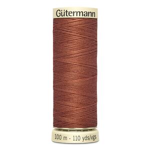 Gutermann Sew-all Thread 100m #847 COPPER, 100% Polyester