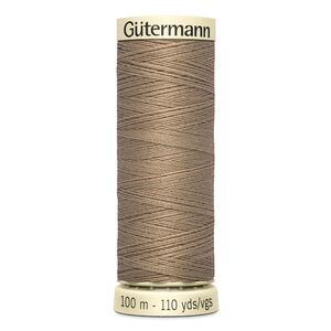 Gutermann Sew-all Thread 100m #868 BISCUIT BROWN, 100% Polyester