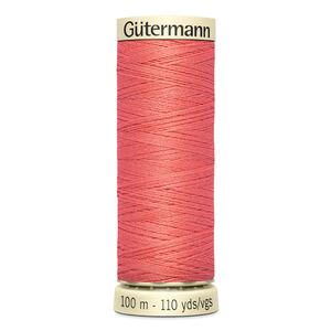 Gutermann Sew-all Thread 100m #896 APRICOT PINK, 100% Polyester